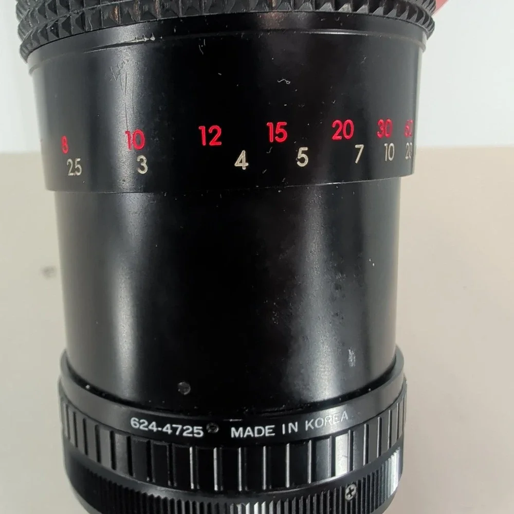 Prospec #624-4725 MC Auto Zoom‎ 55 mm f=80-200mm 1:3.9 Camera Lens Black